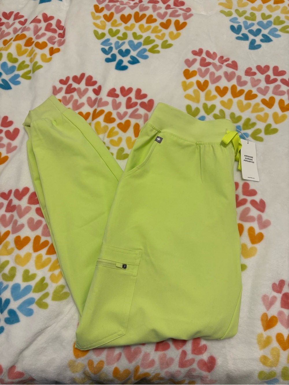 💚 Figs Lime Green Scrub Pants 💚